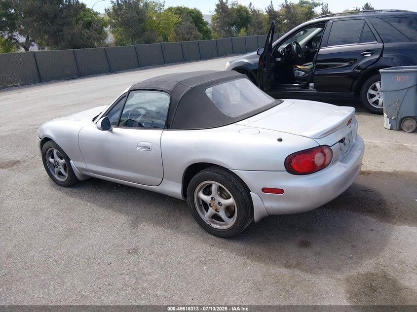 2003 Mazda Mx-5 miata VIN JM1NB353230311101 IAAI salvage auction — LEFT FRONT, Salvage (California), sold $25 on 2026-08-21 (photo 3)