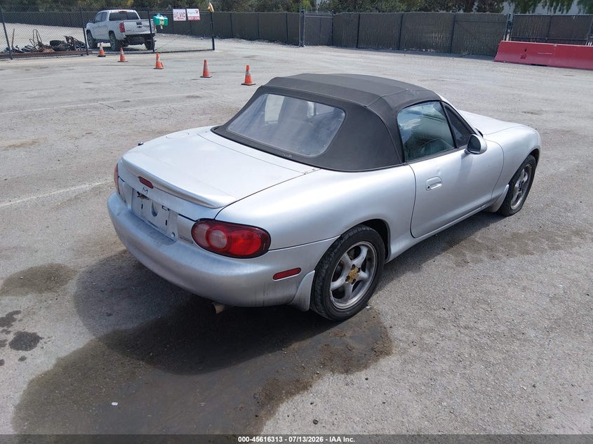 2003 Mazda Mx-5 miata VIN JM1NB353230311101 IAAI salvage auction — LEFT FRONT, Salvage (California), sold $25 on 2026-08-21 (photo 4)