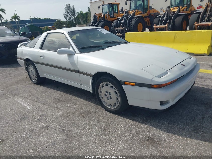 1987 Toyota Supra VIN JT2MA71L2H0048751 IAAI salvage auction — NORMAL WEAR, Clear (Florida), sold $5,100 on 2026-07-16 (photo 1)