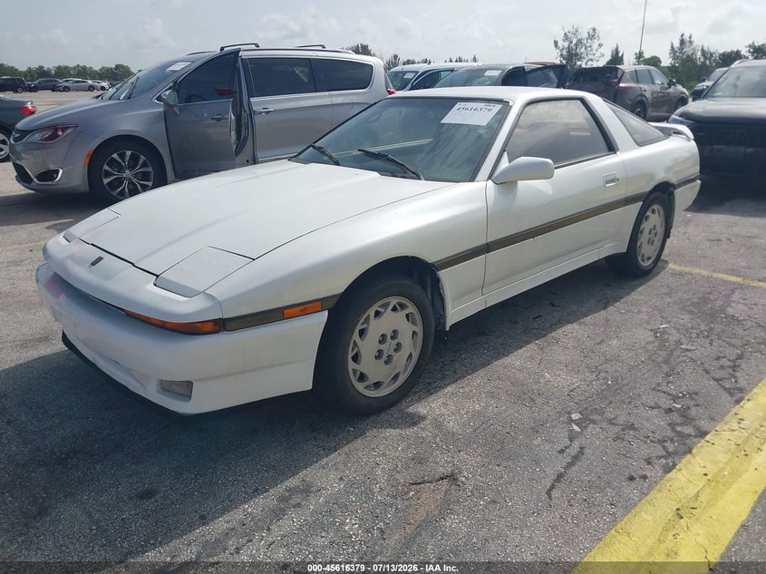 1987 Toyota Supra VIN JT2MA71L2H0048751 IAAI salvage auction — NORMAL WEAR, Clear (Florida), sold $5,100 on 2026-07-16 (photo 2)