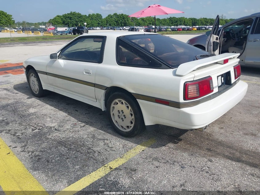 1987 Toyota Supra VIN JT2MA71L2H0048751 IAAI salvage auction — NORMAL WEAR, Clear (Florida), sold $5,100 on 2026-07-16 (photo 3)