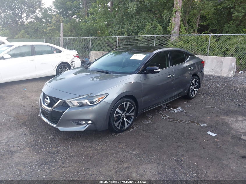 2018 Nissan Maxima VIN 1N4AA6AP7JC375230 IAAI salvage auction — REAR END, Salvage - Greater Than 75% (Maryland), sold $3,000 on 2026-07-31 (photo 2)