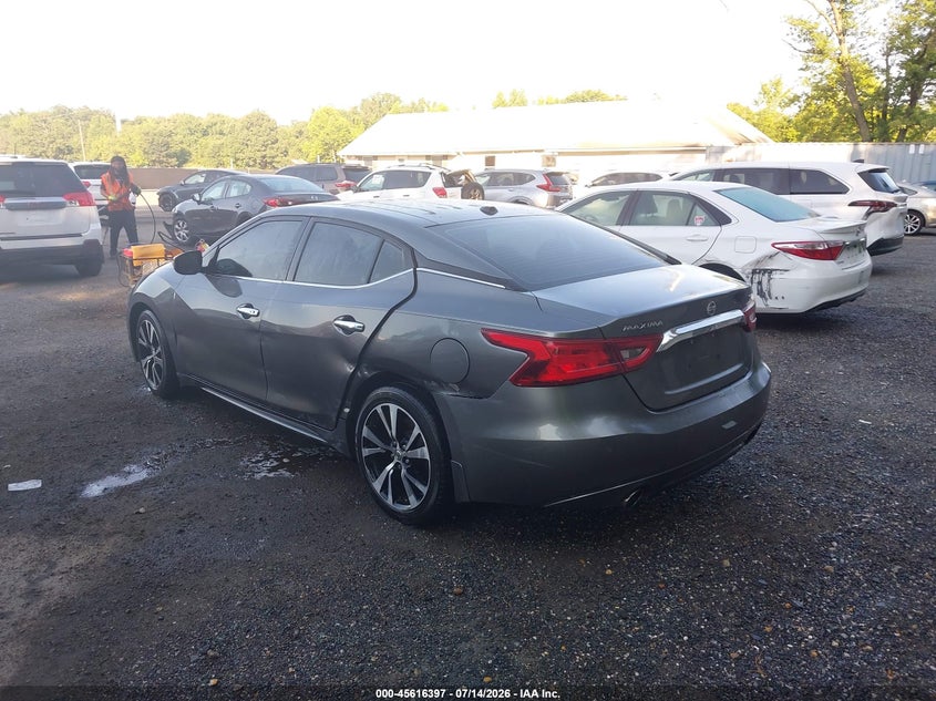 2018 Nissan Maxima VIN 1N4AA6AP7JC375230 IAAI salvage auction — REAR END, Salvage - Greater Than 75% (Maryland), sold $3,000 on 2026-07-31 (photo 3)