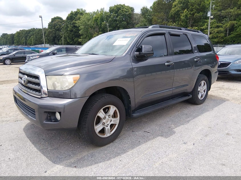 2011 Toyota Sequoia VIN 5TDZM5G12BS002694 IAAI salvage auction — NORMAL WEAR, Clear (Georgia), sold $2,250 on 2026-07-16 (photo 2)