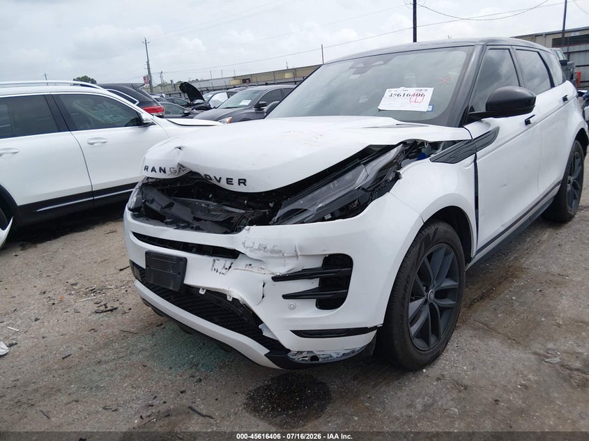 2024 Land rover Range rover evoque VIN SALZL2FX8RH243318 IAAI salvage auction — FRONT END, Salvage Title, sold $14,000 on 2026-09-09 (photo 6)