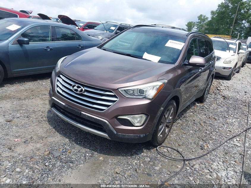 2013 Hyundai Santa fe VIN KM8SR4HF6DU009052 IAAI salvage auction — SIDE, Clear (Georgia), sold $1,550 on 2026-07-21 (photo 2)