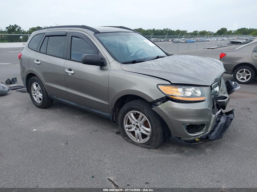 2012 Hyundai Santa fe VIN 5XYZG4AG6CG140235 IAAI salvage auction — FRONT END, Rebuildable (Florida), sold $975 on 2026-07-27 (photo 1)