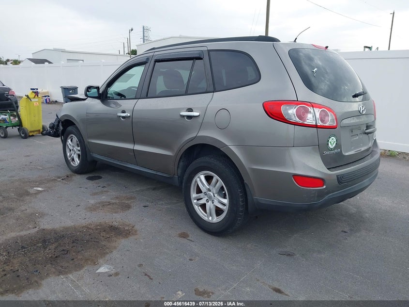 2012 Hyundai Santa fe VIN 5XYZG4AG6CG140235 IAAI salvage auction — FRONT END, Rebuildable (Florida), sold $975 on 2026-07-27 (photo 3)
