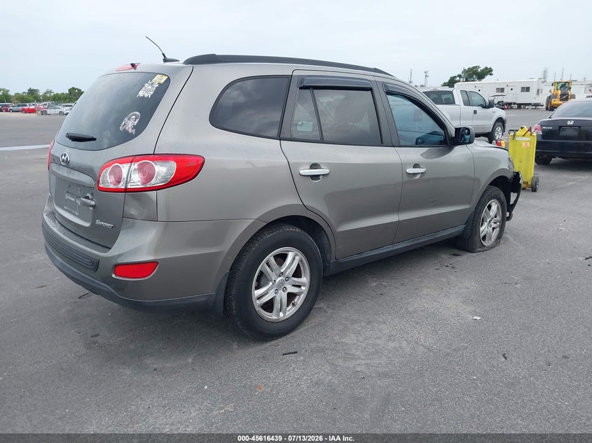 2012 Hyundai Santa fe VIN 5XYZG4AG6CG140235 IAAI salvage auction — FRONT END, Rebuildable (Florida), sold $975 on 2026-07-27 (photo 4)