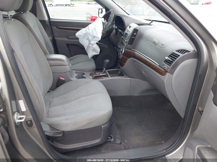 2012 Hyundai Santa fe VIN 5XYZG4AG6CG140235 IAAI salvage auction — FRONT END, Rebuildable (Florida), sold $975 on 2026-07-27 (photo 5)