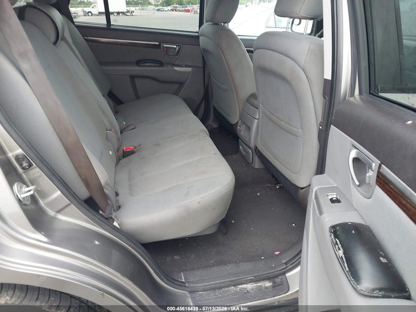 2012 Hyundai Santa fe VIN 5XYZG4AG6CG140235 IAAI salvage auction — FRONT END, Rebuildable (Florida), sold $975 on 2026-07-27 (photo 8)