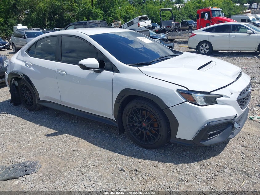 2023 Subaru Wrx VIN JF1VBAF6XP9823905 IAAI salvage auction — REAR END, Salvage Title, sold $4,975 on 2026-09-03 (photo 1)