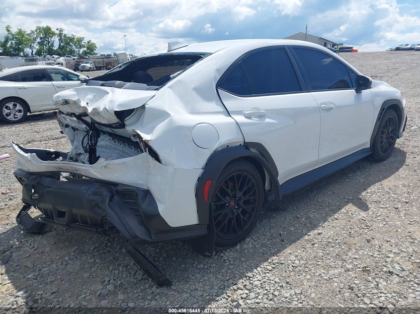 2023 Subaru Wrx VIN JF1VBAF6XP9823905 IAAI salvage auction — REAR END, Salvage Title, sold $4,975 on 2026-09-03 (photo 4)