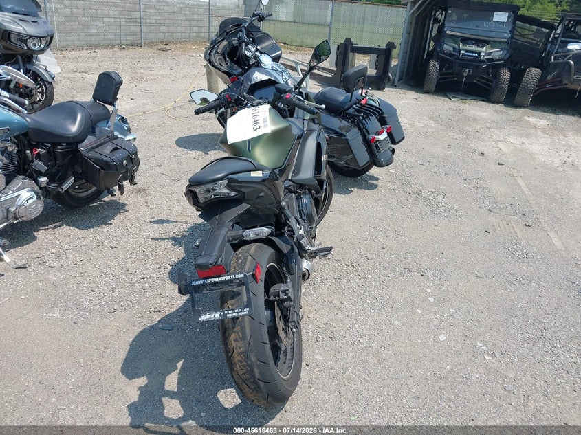 2024 Kawasaki Ninja VIN ML5EXEP10RDAB7862 IAAI salvage auction — FRONT END, Salvage Title, sold $1,600 on 2026-09-12 (photo 6)