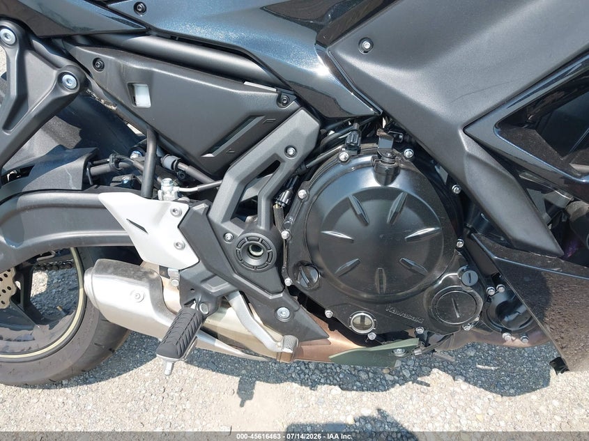 2024 Kawasaki Ninja VIN ML5EXEP10RDAB7862 IAAI salvage auction — FRONT END, Salvage Title, sold $1,600 on 2026-09-12 (photo 8)