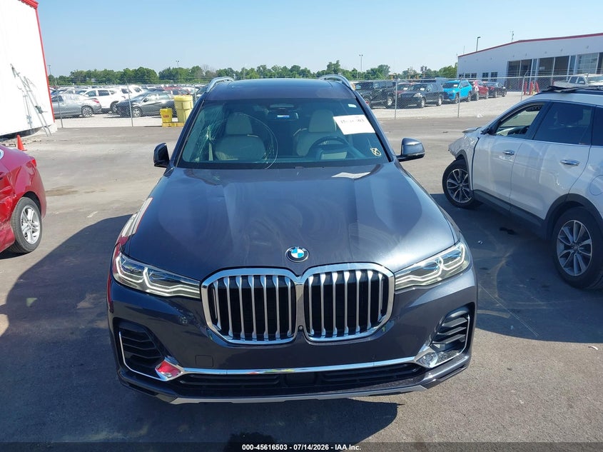 2019 BMW X7 VIN 5UXCX4C53KLB39761 IAAI salvage auction — FRONT END, Salvage Title, sold $22,300 on 2026-09-01 (photo 6)