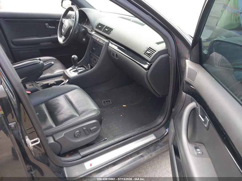 2008 Audi A4 VIN WAUEF78E48A144702 IAAI salvage auction — UNKNOWN, Clear - Dealer Only (California), sold $250 on 2026-07-29 (photo 5)
