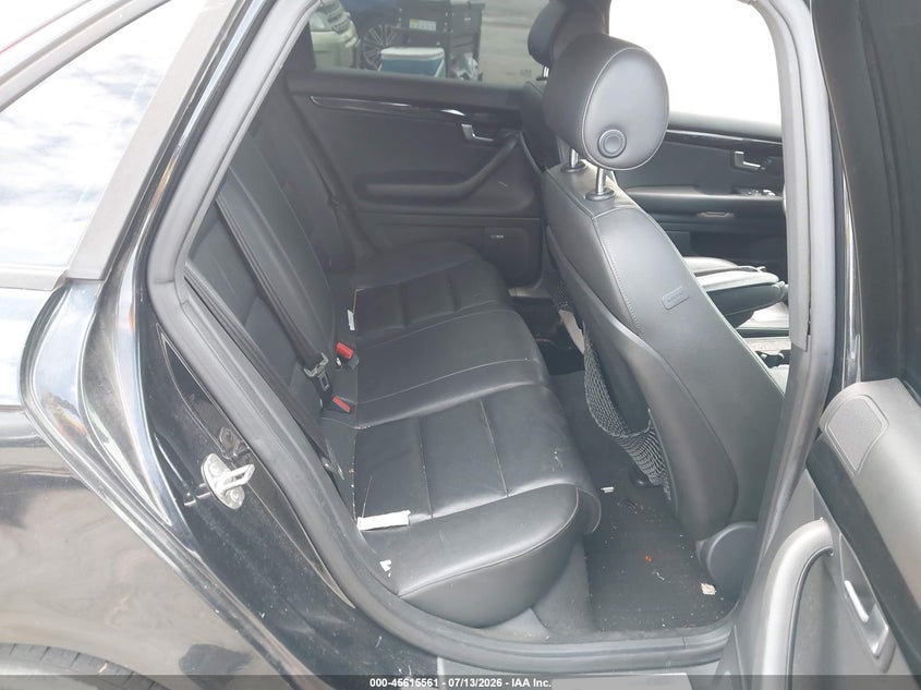 2008 Audi A4 VIN WAUEF78E48A144702 IAAI salvage auction — UNKNOWN, Clear - Dealer Only (California), sold $250 on 2026-07-29 (photo 8)