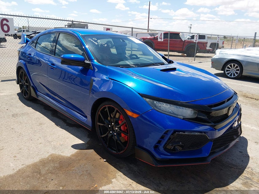2019 Honda Civic type r VIN SHHFK8G76KU205069 — IAAI salvage auction photo