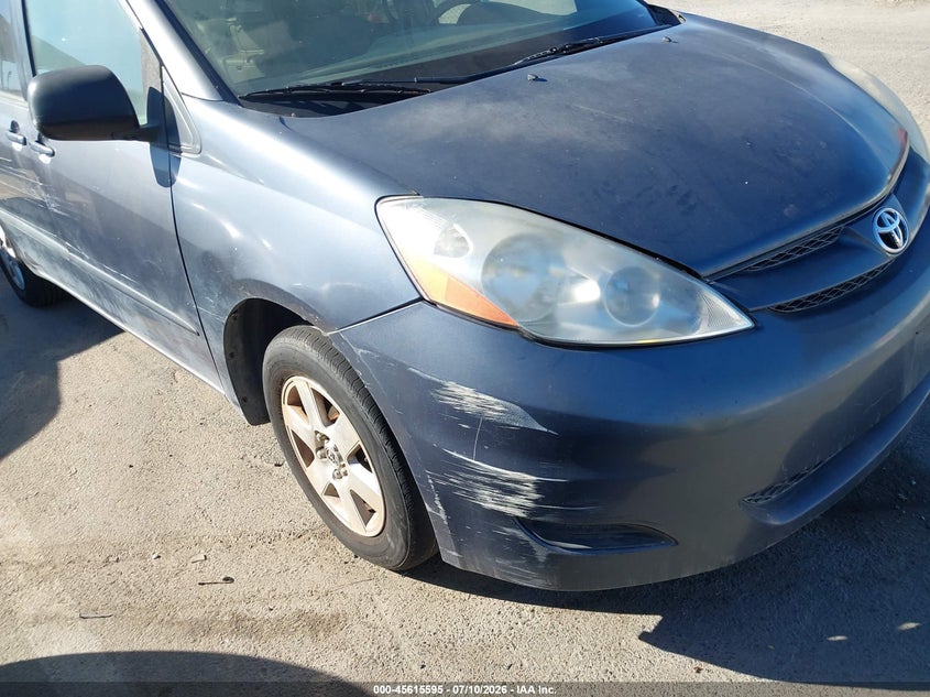 2006 Toyota Sienna VIN 5TDZA23C06S518203 IAAI salvage auction — NORMAL WEAR, Salvage Title (California), sold $625 on 2026-07-28 (photo 6)