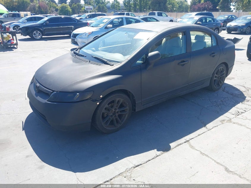 2006 Honda Civic VIN JHMFA16516S013366 IAAI salvage auction — NORMAL WEAR, Salvage Title - Dealer (California), sold $300 on 2026-07-29 (photo 2)