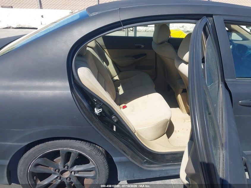 2006 Honda Civic VIN JHMFA16516S013366 IAAI salvage auction — NORMAL WEAR, Salvage Title - Dealer (California), sold $300 on 2026-07-29 (photo 8)