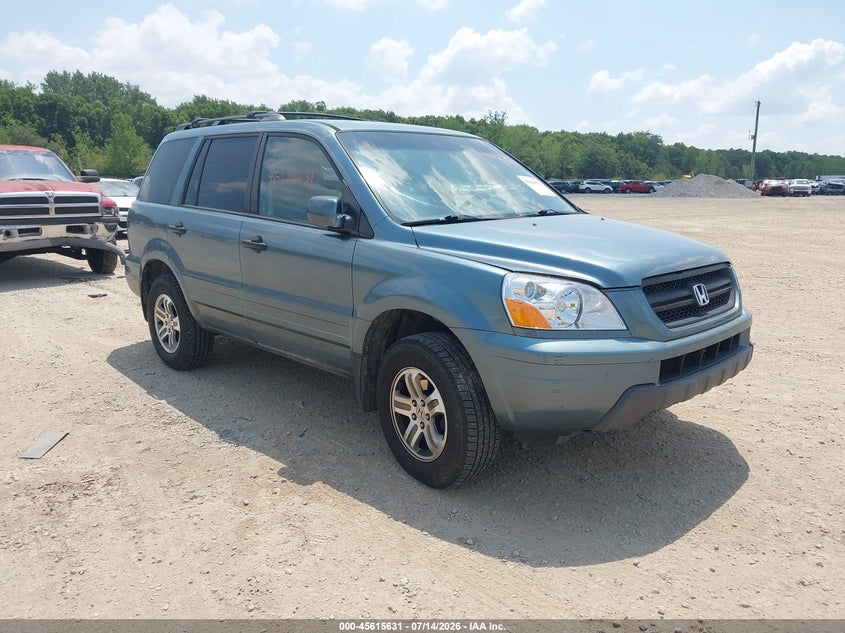 2005 Honda Pilot VIN 5FNYF18465B036623 IAAI salvage auction — NORMAL WEAR, Clear (Montana), sold $0 on 2026-09-27 (photo 1)