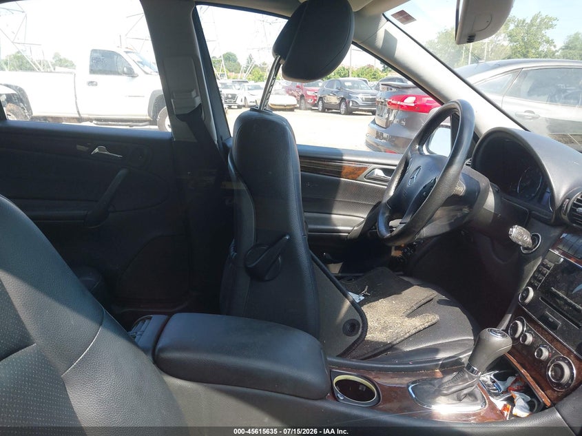 2007 Mercedes-benz C-klasse VIN WDBRF92H17F896862 IAAI salvage auction — FRONT END, Salvage (Pennsylvania), sold $375 on 2026-07-31 (photo 5)