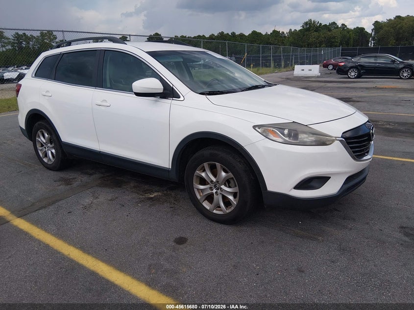 2014 Mazda Cx-9 VIN JM3TB3CV2E0434631 IAAI salvage auction — NORMAL WEAR, Clear (South Carolina), sold $225 on 2026-07-29 (photo 1)