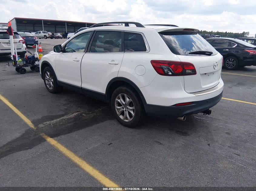2014 Mazda Cx-9 VIN JM3TB3CV2E0434631 IAAI salvage auction — NORMAL WEAR, Clear (South Carolina), sold $225 on 2026-07-29 (photo 3)