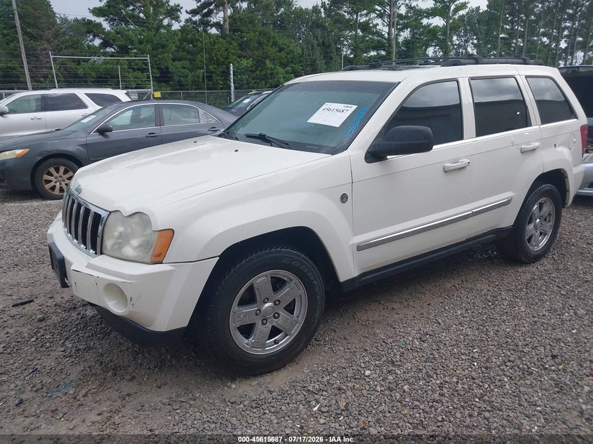 2007 Jeep Grand cherokee VIN 1J8HR58247C606110 IAAI salvage auction — NORMAL WEAR, Clear (Alabama), sold $800 on 2026-08-16 (photo 2)