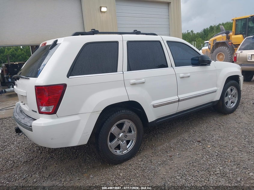 2007 Jeep Grand cherokee VIN 1J8HR58247C606110 IAAI salvage auction — NORMAL WEAR, Clear (Alabama), sold $800 on 2026-08-16 (photo 4)