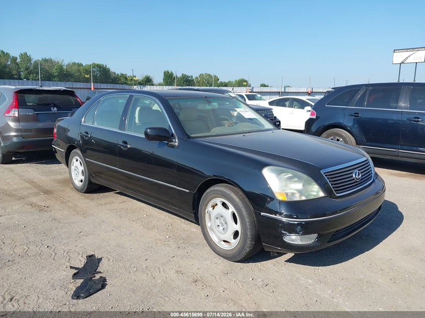 2001 Lexus Ls 430 VIN JTHBN30F710010010 IAAI salvage auction — NORMAL WEAR, Clear (Arkansas), sold $400 on 2026-07-29 (photo 1)