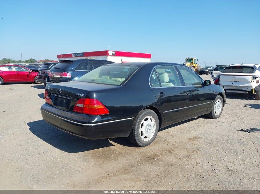 2001 Lexus Ls 430 VIN JTHBN30F710010010 IAAI salvage auction — NORMAL WEAR, Clear (Arkansas), sold $400 on 2026-07-29 (photo 4)