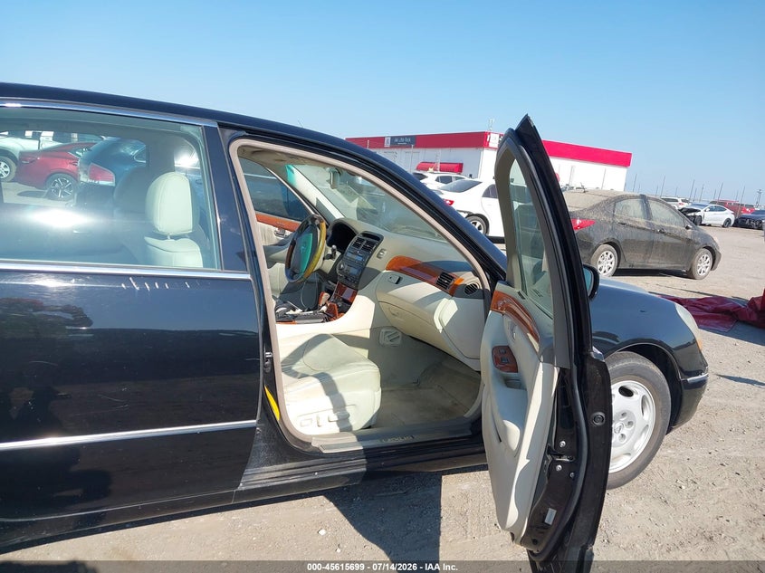 2001 Lexus Ls 430 VIN JTHBN30F710010010 IAAI salvage auction — NORMAL WEAR, Clear (Arkansas), sold $400 on 2026-07-29 (photo 5)