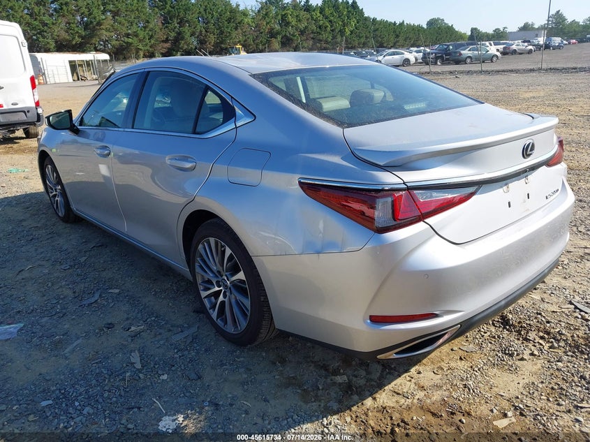 2020 Lexus ES VIN 58ADZ1B18LU067627 IAAI salvage auction — STORM DAMAGE, Salvage (Virginia), sold $13,600 on 2026-07-30 (photo 3)
