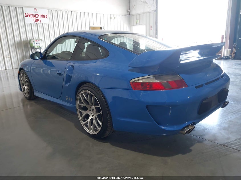 2001 Porsche 911 VIN WP0AA29971S622826 IAAI salvage auction — UNKNOWN, Clear - Dealer Only (California), sold $21,750 on 2026-07-20 (photo 3)