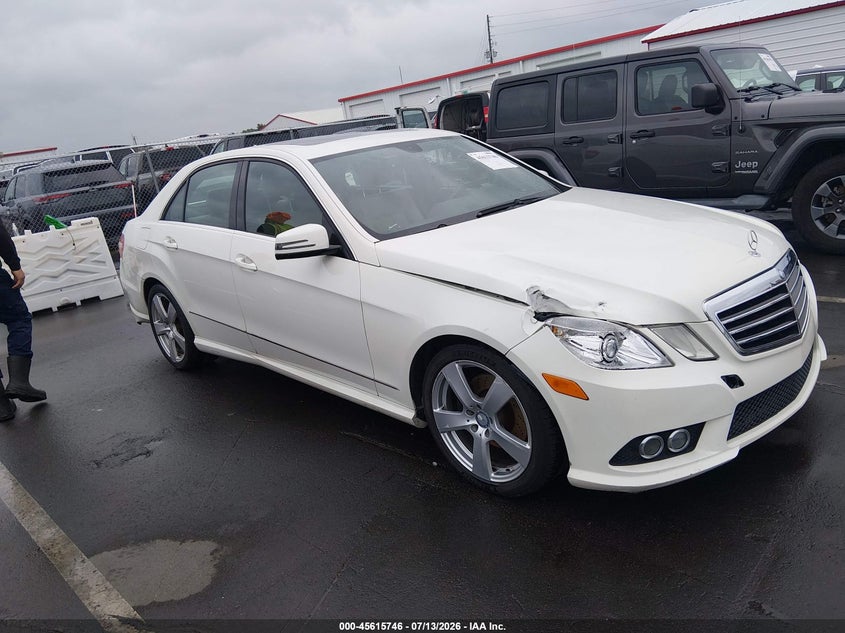 2010 Mercedes-benz E-class VIN WDDHF5GB1AA070047 IAAI salvage auction — FRONT END, Salvage (North Carolina), sold $725 on 2026-08-13 (photo 1)