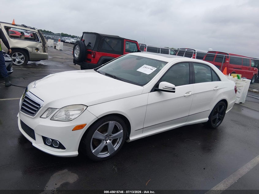 2010 Mercedes-benz E-class VIN WDDHF5GB1AA070047 IAAI salvage auction — FRONT END, Salvage (North Carolina), sold $725 on 2026-08-13 (photo 2)