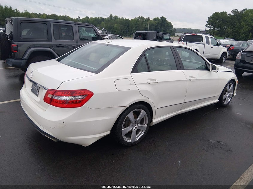2010 Mercedes-benz E-class VIN WDDHF5GB1AA070047 IAAI salvage auction — FRONT END, Salvage (North Carolina), sold $725 on 2026-08-13 (photo 4)