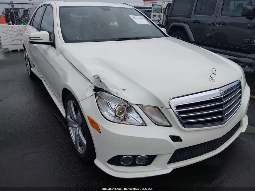 2010 Mercedes-benz E-class VIN WDDHF5GB1AA070047 IAAI salvage auction — FRONT END, Salvage (North Carolina), sold $725 on 2026-08-13 (photo 6)