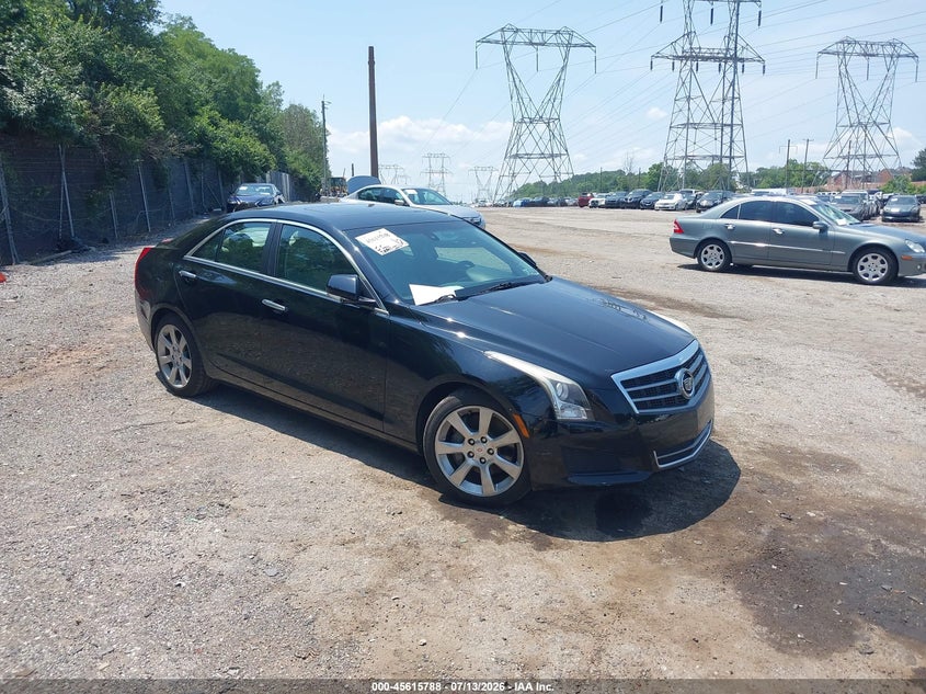 2014 Cadillac Ats VIN 1G6AB5RA3E0149617 IAAI salvage auction — REAR END, Salvage Title, sold $1,750 on 2026-07-23 (photo 1)