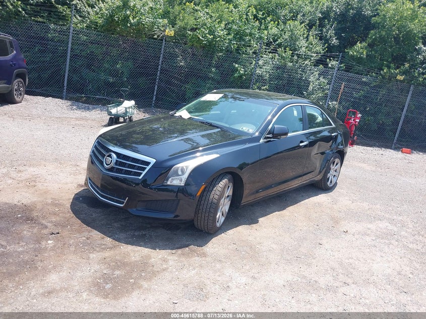 2014 Cadillac Ats VIN 1G6AB5RA3E0149617 IAAI salvage auction — REAR END, Salvage Title, sold $1,750 on 2026-07-23 (photo 2)