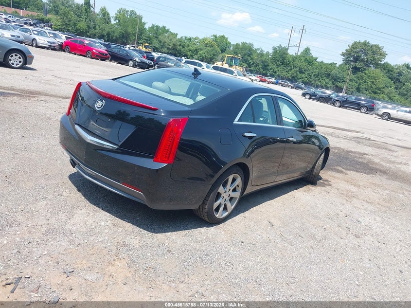 2014 Cadillac Ats VIN 1G6AB5RA3E0149617 IAAI salvage auction — REAR END, Salvage Title, sold $1,750 on 2026-07-23 (photo 4)