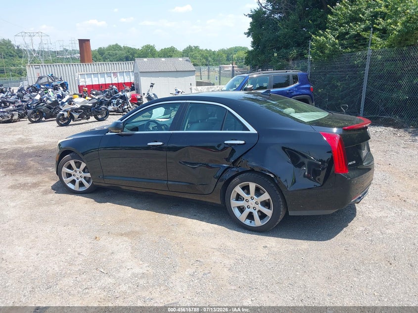 2014 Cadillac Ats VIN 1G6AB5RA3E0149617 IAAI salvage auction — REAR END, Salvage Title, sold $1,750 on 2026-07-23 (photo 6)