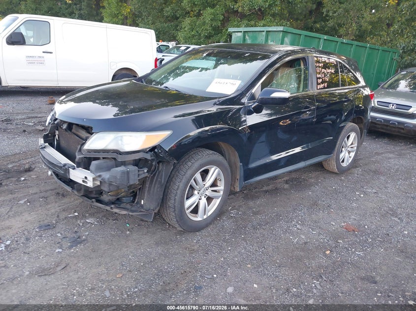 2013 Acura Rdx VIN 5J8TB3H55DL010604 IAAI salvage auction — FRONT END, Salvage (Idaho), sold $925 on 2026-08-02 (photo 2)
