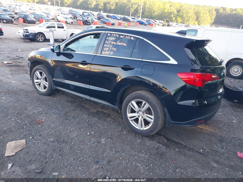 2013 Acura Rdx VIN 5J8TB3H55DL010604 IAAI salvage auction — FRONT END, Salvage (Idaho), sold $925 on 2026-08-02 (photo 3)