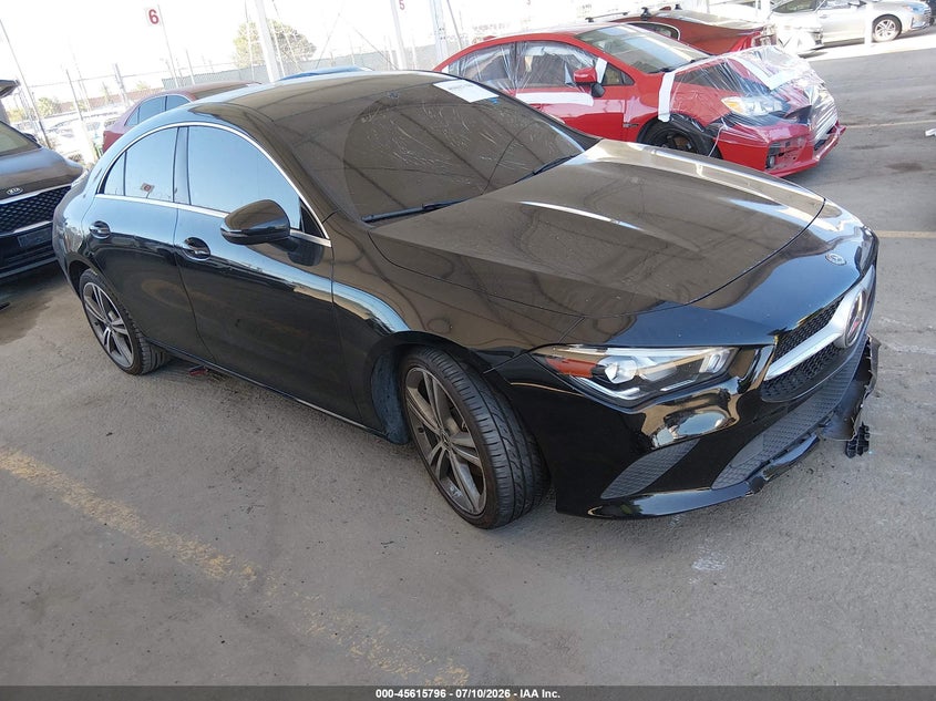 2020 Mercedes-benz Cla-klasse VIN WDD5J4GBXLN070586 IAAI salvage auction — LEFT FRONT, Salvage Title, sold $7,500 on 2026-09-07 (photo 1)