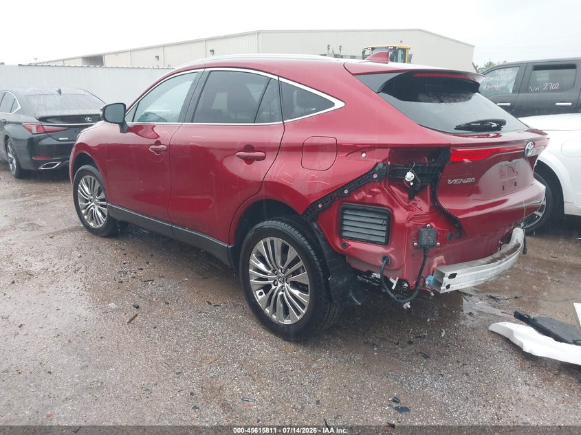 2024 Toyota Venza VIN JTEAAAAH2RJ153980 IAAI salvage auction — REAR END, Original (Texas), sold $17,775 on 2026-08-20 (photo 3)