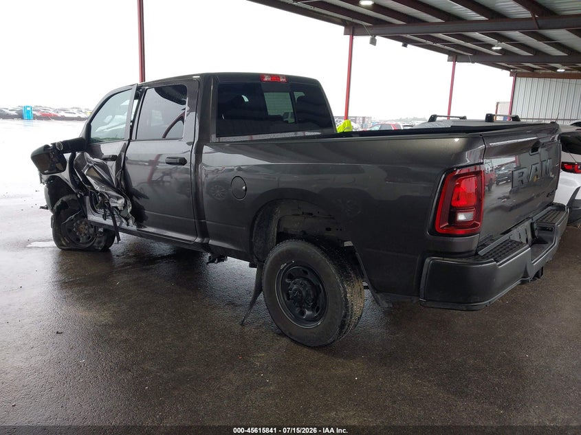 2025 Ram 2500 VIN 3C6UR5CJ8SG523765 IAAI salvage auction — SIDE, Salvage Title, sold $14,300 on 2026-10-04 (photo 3)